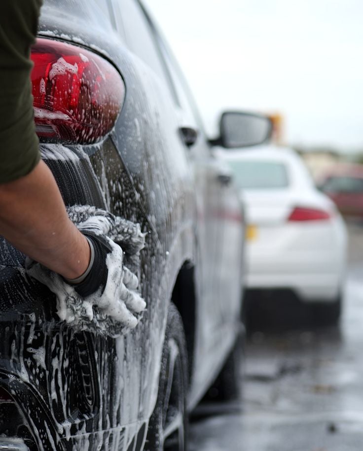 غسيل سيارة وسط (SUV)