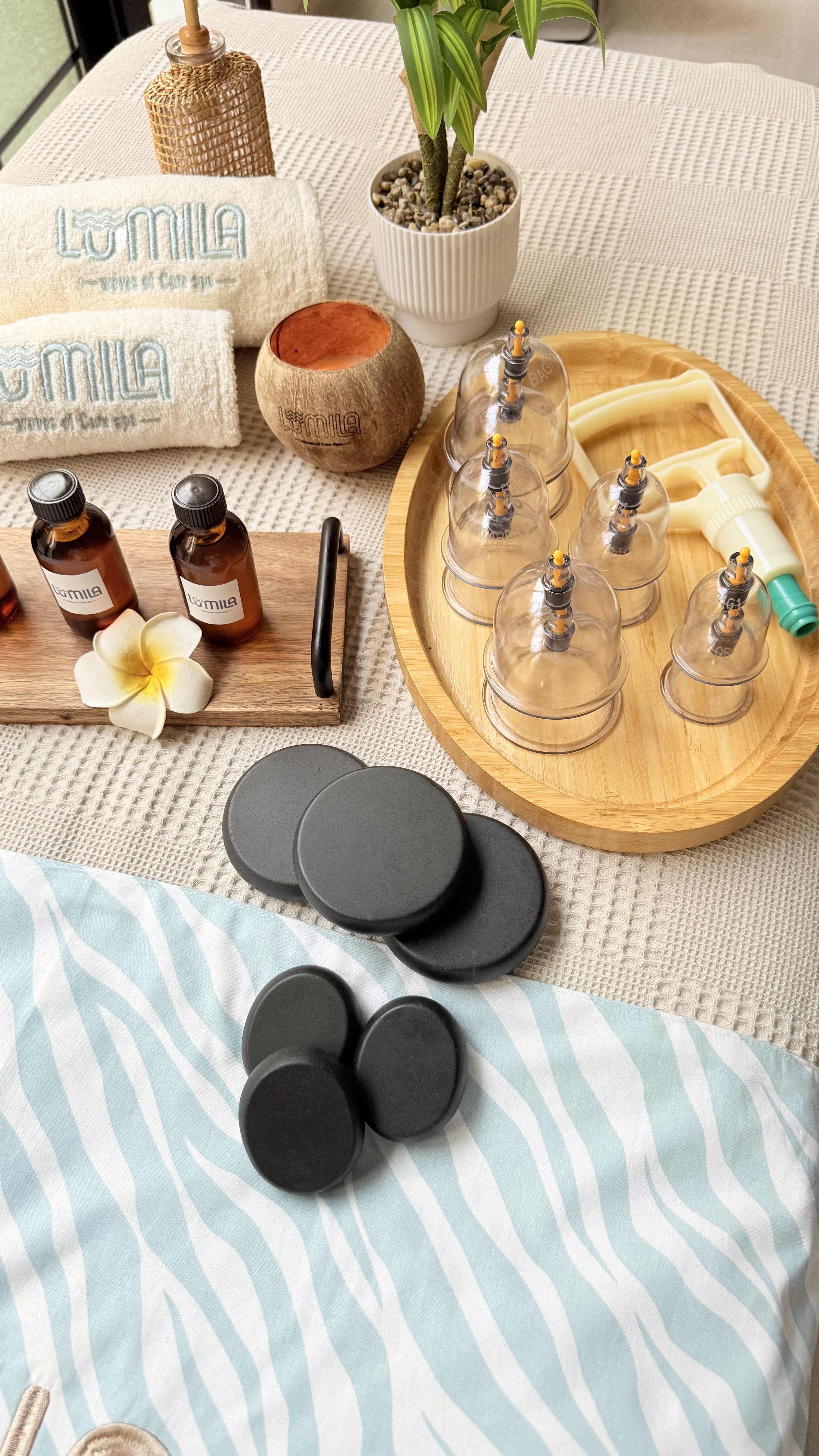 مساج كاسات الهواء ــ Cupping Massage