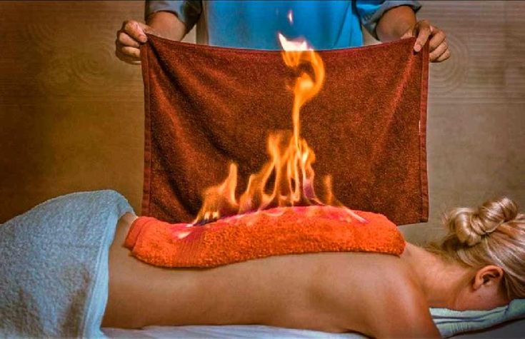 مساج اللهب | FLAME MASSAGE