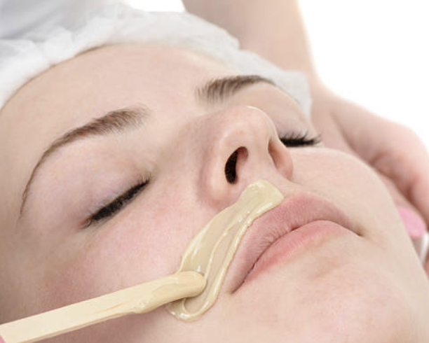 smaal part wax or threading - ازالة شعر جزء صغير