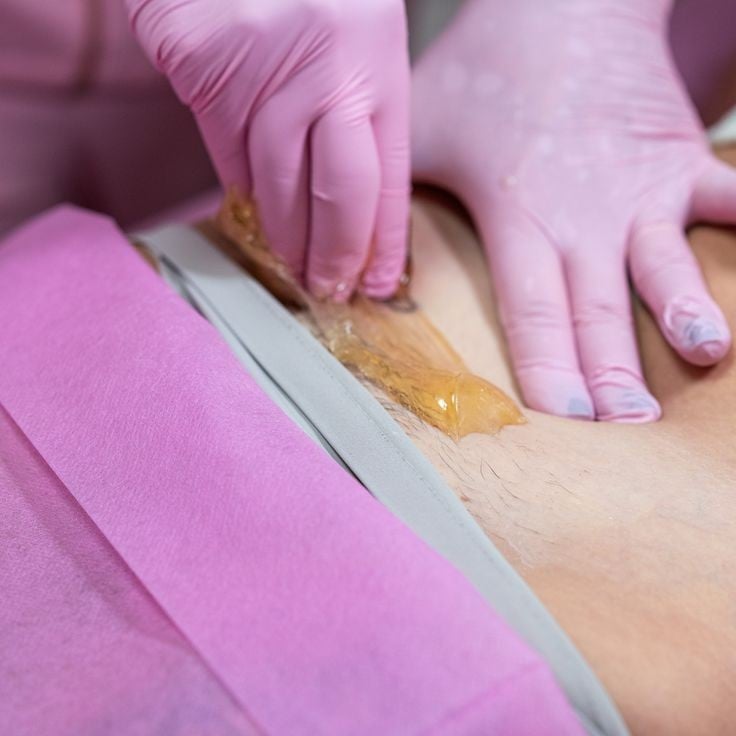 back WAX- ازالة شعر حلاوة ظهر