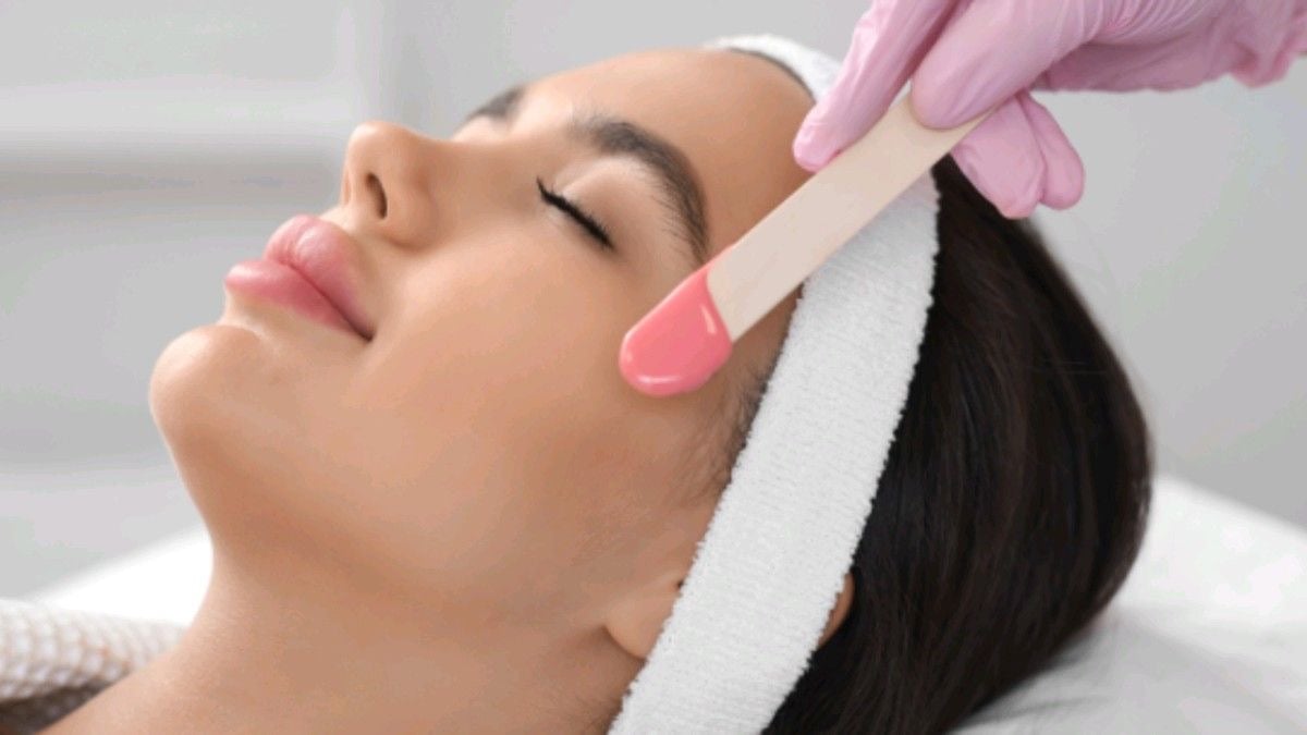 full face wax - ازالة شعر وجه كامل