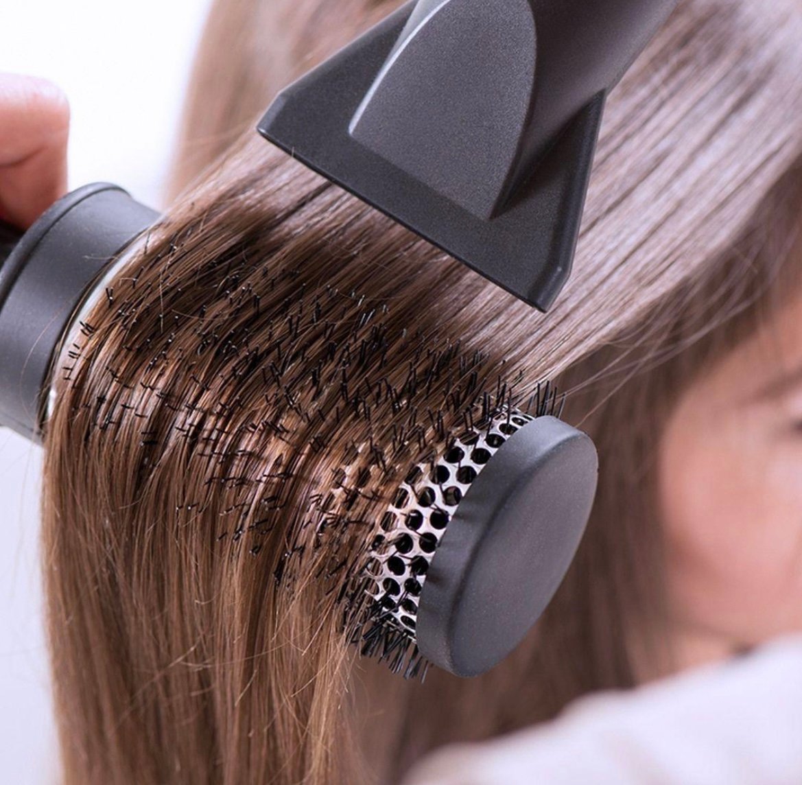 🔹 استشوار طويل blowout long hair