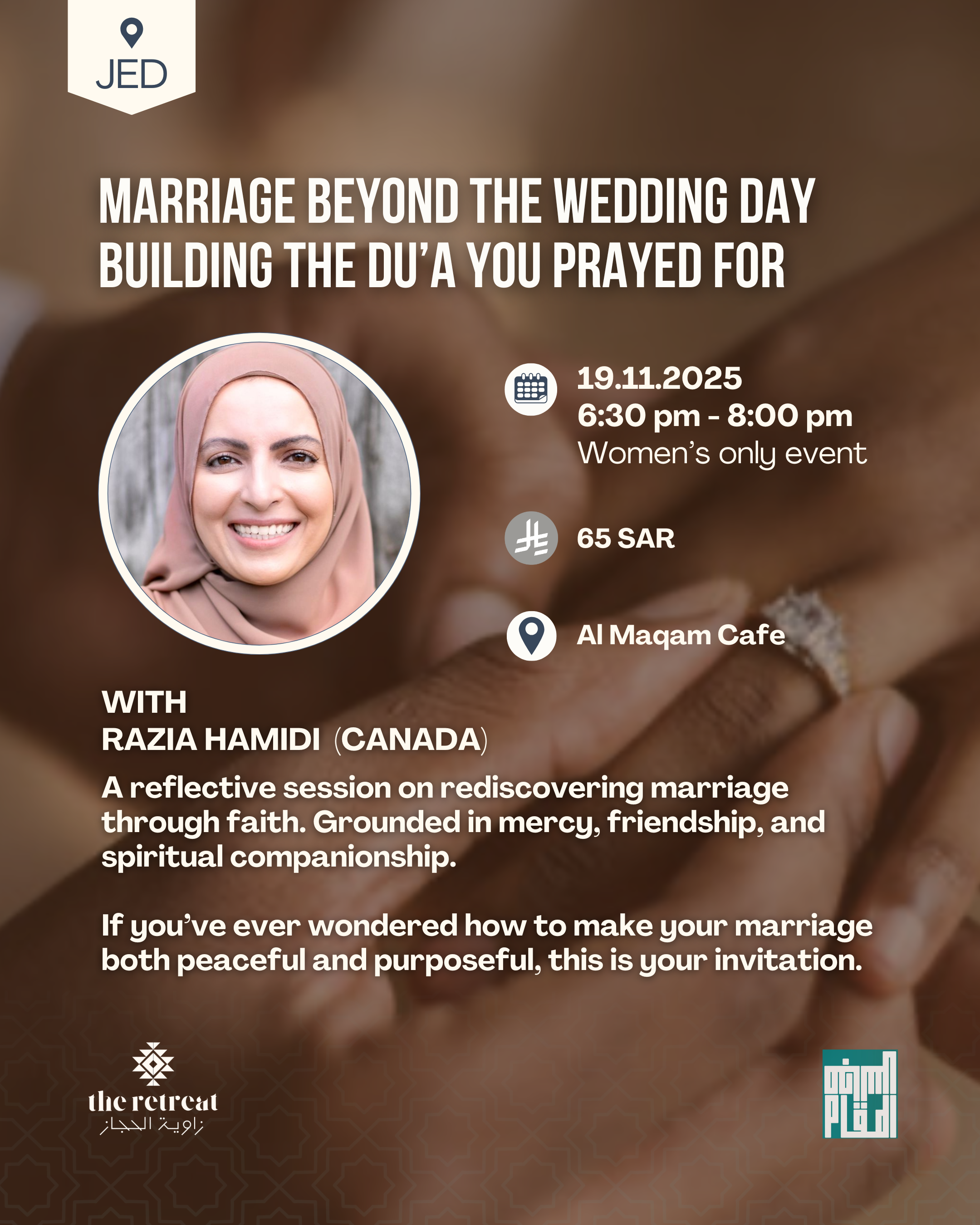 Marriage Beyond the Wedding Day: Building the Dua You Prayed For (19.11.2025)