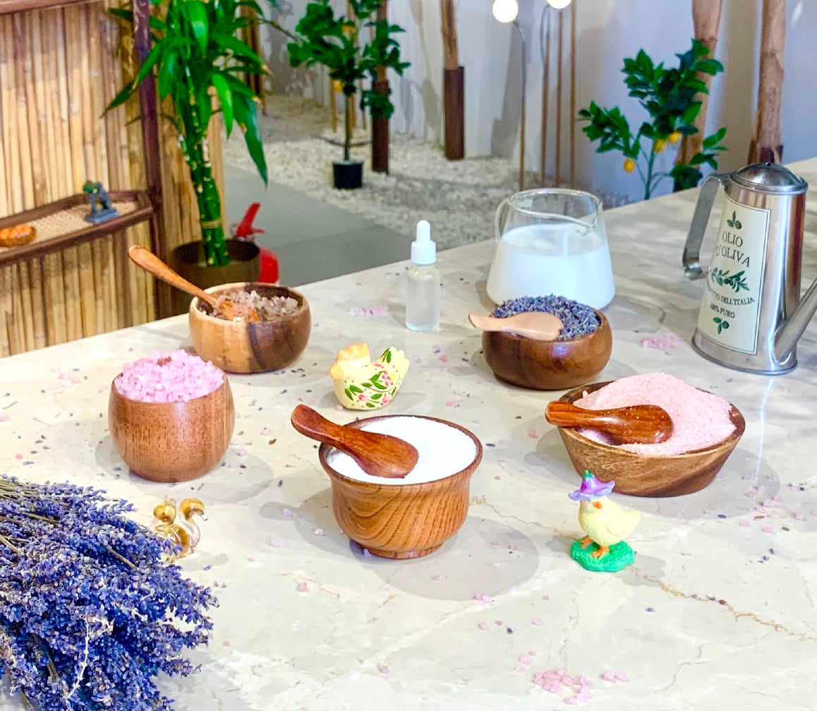 صنفرة طبيعية جزيرة الحدايق GARDEN’S ISLAND ✨