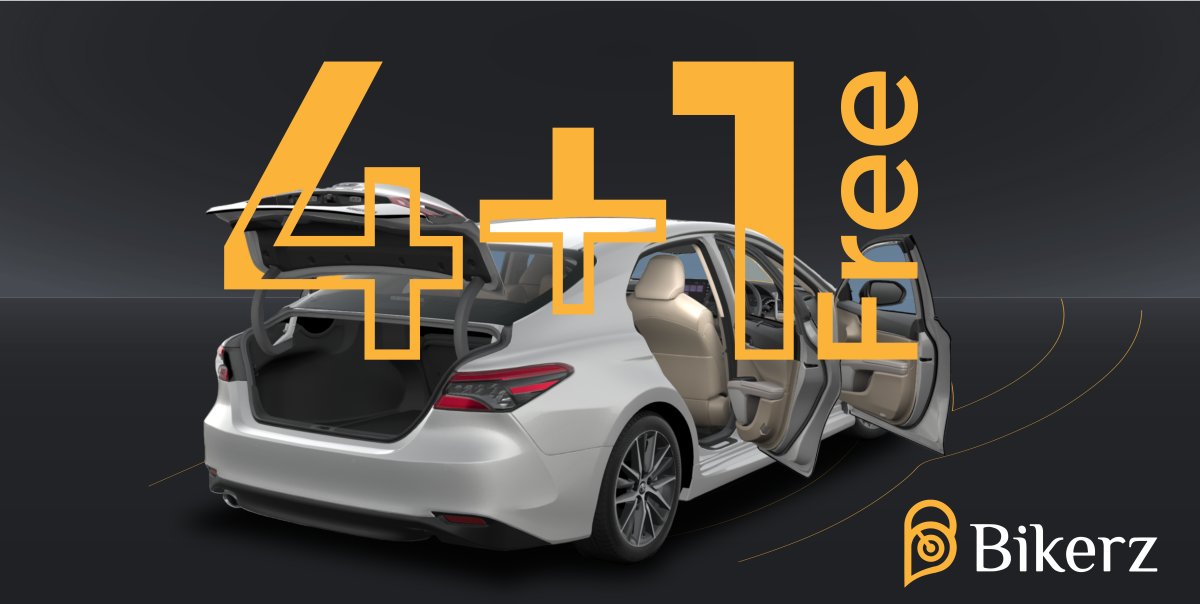 باقة 4 غسلات داخلي وخارجي +1 مجاناً - سيارة سيدان