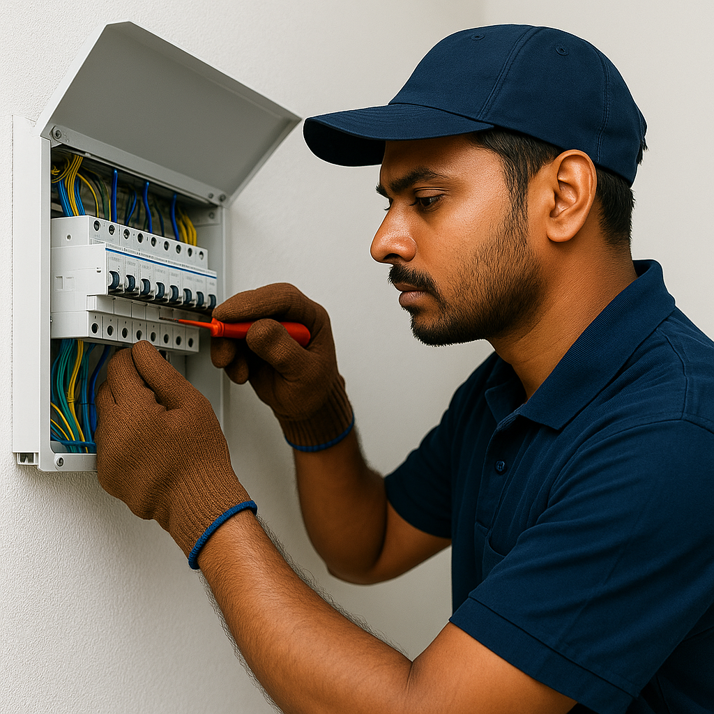خدمة صيانة الكهرباء