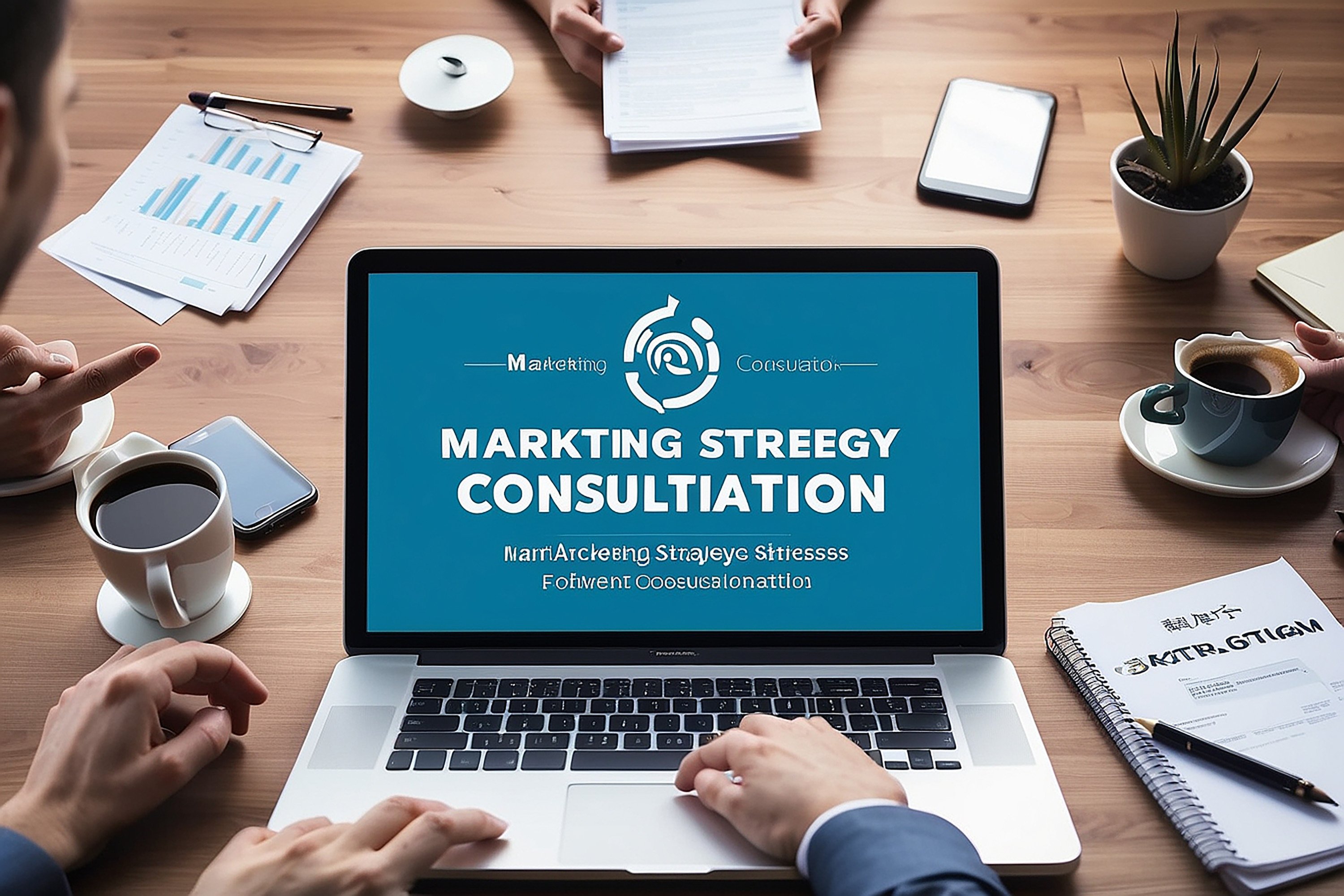 استشارة العلامة التجارية واستراتيجية التسويق الأولية (Brand & GTM Strategy)